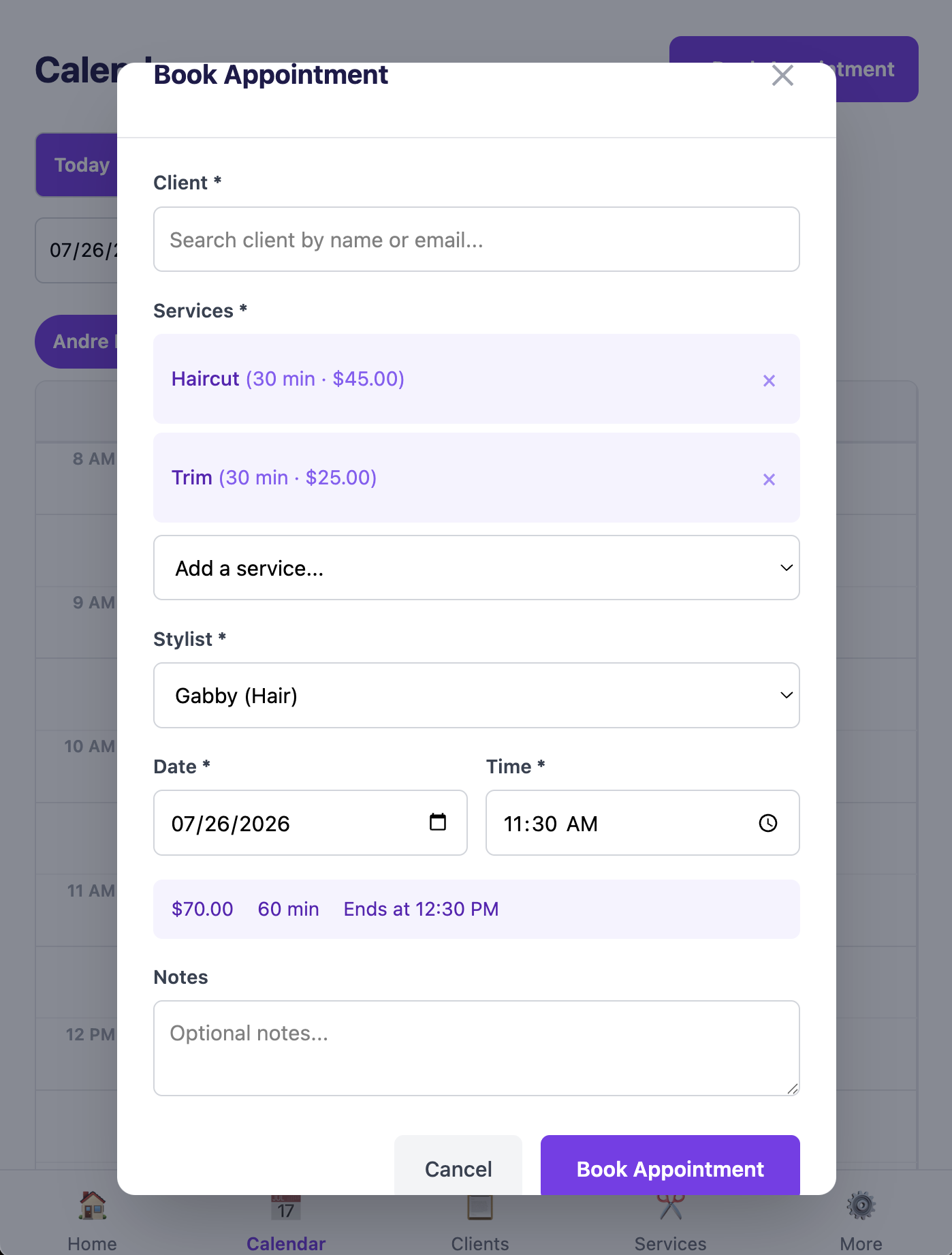 Smart Booking